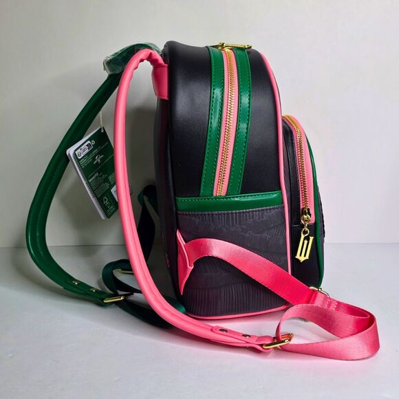 LOUNGEFLY WICKED - Glinda & Elphaba Mini-Backpack Limited Edition - NEW - Picture 4 of 8